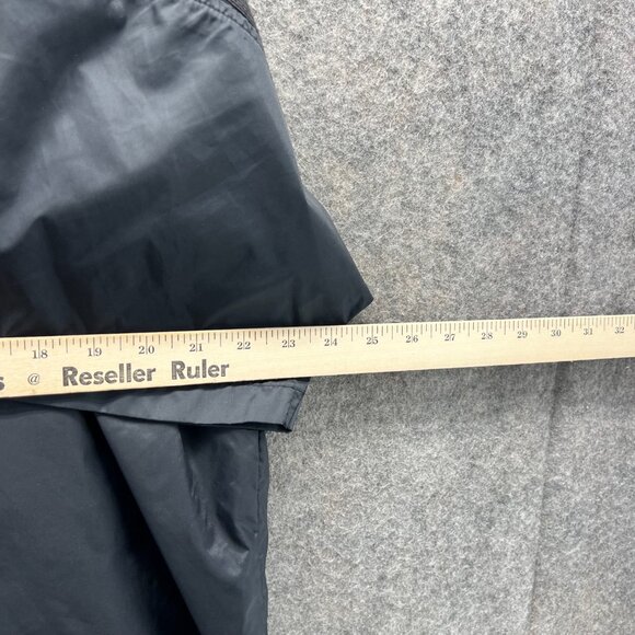 Diamondbacks Pullover Jacket Men Large Black Nylon Button Windbreaker Rawlings - Picture 4 of 10